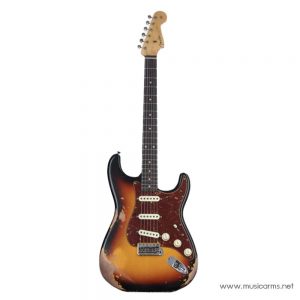 Fender Custom Shop ’61 Stratocaster Heavy Relic Faded 3 Color Sunburst S21 Limited Editionราคาถูกสุด