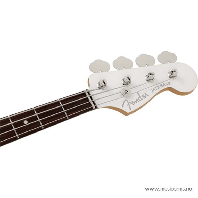 Fender Elemental Jazz Bass Nimbus White head ขายราคาพิเศษ