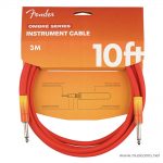 Fender Ombré Instrument Cables 10Ft. Tequila Sunrise ขายราคาพิเศษ