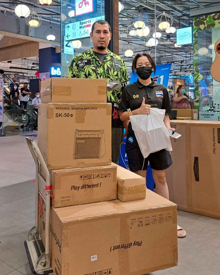 Hampback MK-7Y ลูกค้า Music Arms