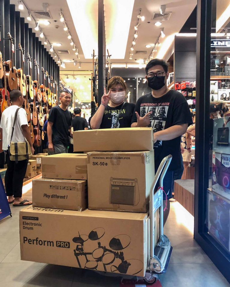 Hampback MK-7Y ลูกค้า Music Arms