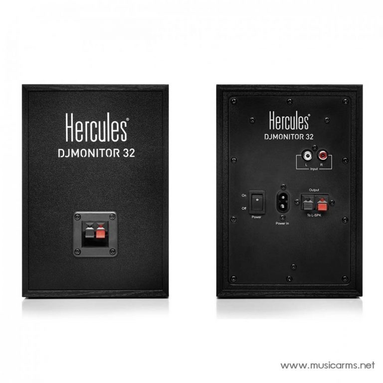 Hercules DJ Learning Kit speaker back ขายราคาพิเศษ