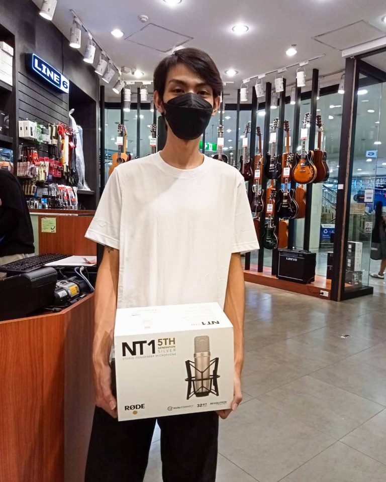 Rode NT1 5th Generation ลูกค้า Music Arms