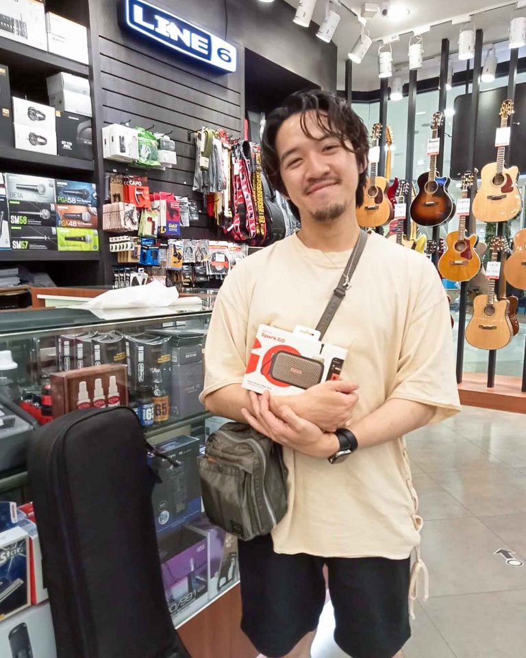 Positive Grid Spark Go ลูกค้า Music Arms