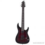 Schecter Omen Elite-7 MS 7 String Electric Guitar in Black Cherry Burst ขายราคาพิเศษ