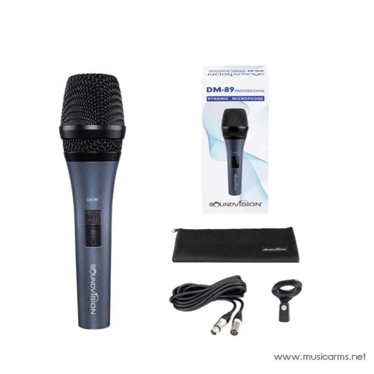 Soundvision DM-89 ไมโครโฟนไดนามิก | XLR - XLR