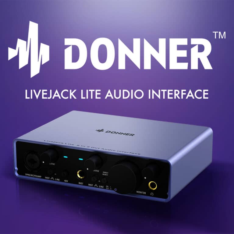 Donner Livejack Lite Audio Interface ขายราคาพิเศษ
