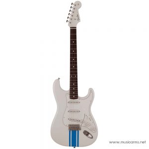 Fender Traditional II 60s Stratocaster Olympic White with Blue Competition Stripe Limited Edition