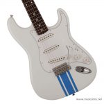 Fender Traditional II 60s Stratocaster Olympic White with Blue Competition Stripe Limited Edition body ขายราคาพิเศษ