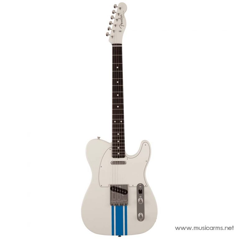 Fender Traditional II 60s Telecaster Olympic White with Blue Competition Stripe Limited Edition ขายราคาพิเศษ