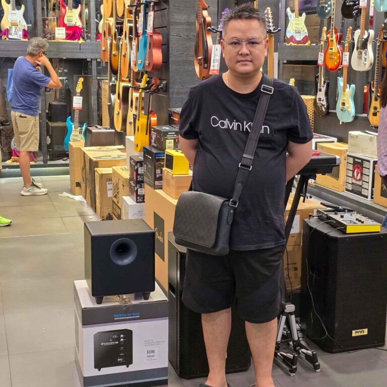 Audioengine S8 Subwoofer Speaker ดำ