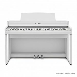 Kawai CA401 Digital Piano, Satin White front