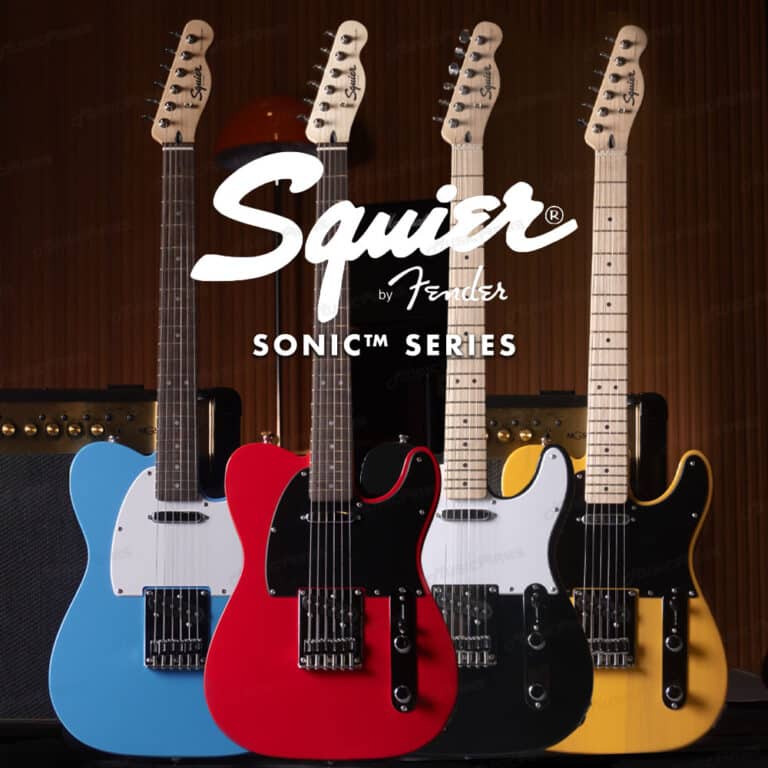 Squier Sonic Telecaster กีตาร์ไฟฟ้า รวมสี ขายราคาพิเศษ