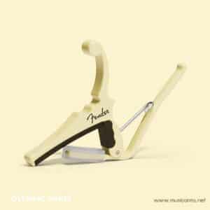 Fender x Kyser Quick-Change Electric Guitar Capo Olympic Whiteราคาถูกสุด