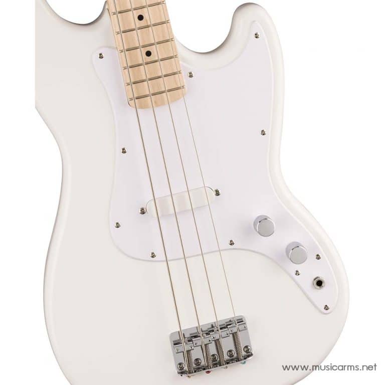 Squier Sonic Bronco Bass Guitar in Arctic White pickup ขายราคาพิเศษ
