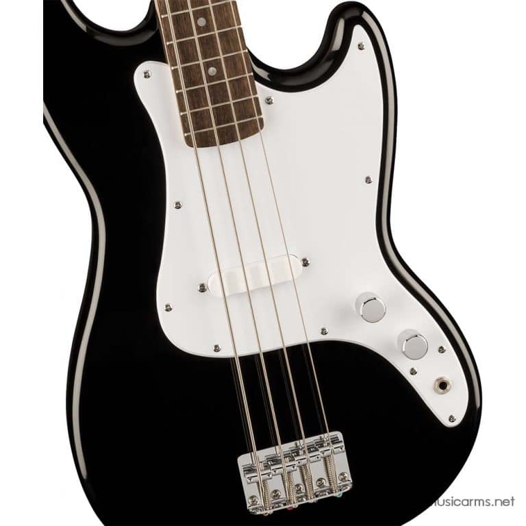 Squier Sonic Bronco Bass Guitar in Black pickup ขายราคาพิเศษ
