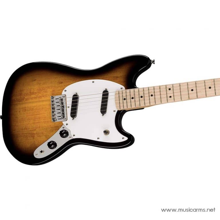 Squier Sonic Mustang Electric Guitar in 2-Colour Sunburst neck ขายราคาพิเศษ