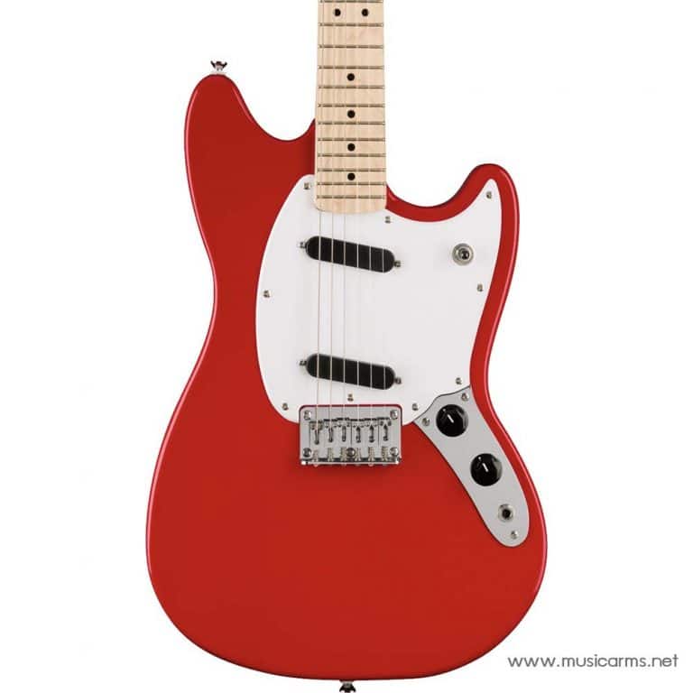 Squier Sonic Mustang Electric Guitar in Torino Red body ขายราคาพิเศษ