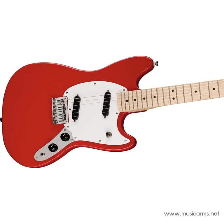 Squier Sonic Mustang Electric Guitar in Torino Red neck ขายราคาพิเศษ