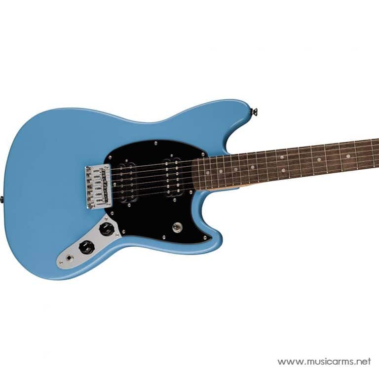 Squier Sonic Mustang HH Electric Guitar in California Blue neck ขายราคาพิเศษ