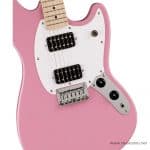 Squier Sonic Mustang HH Electric Guitar in Flash Pink pickup ขายราคาพิเศษ