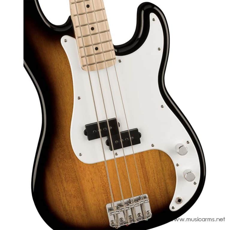 Squier Sonic Precision Bass Guitar in 2-Colour Sunburst pickup ขายราคาพิเศษ