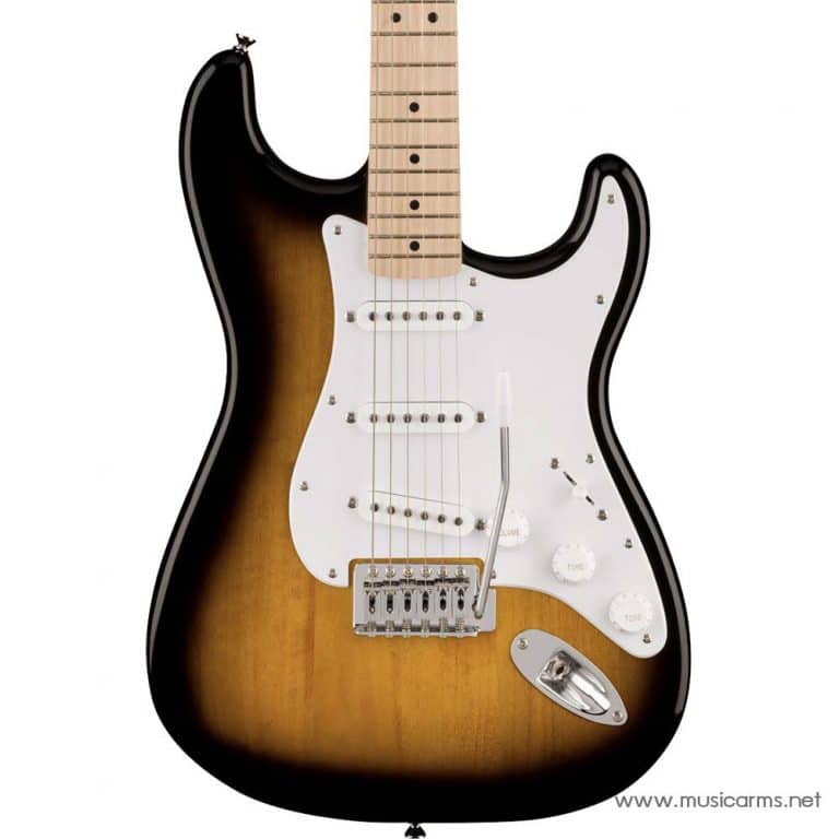 Squier Sonic Stratocaster Electric Guitar in 2-Colour Sunburst body ขายราคาพิเศษ