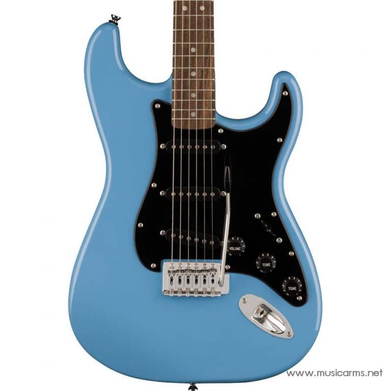 Squier Sonic Stratocaster Electric Guitar in California Blue body ขายราคาพิเศษ
