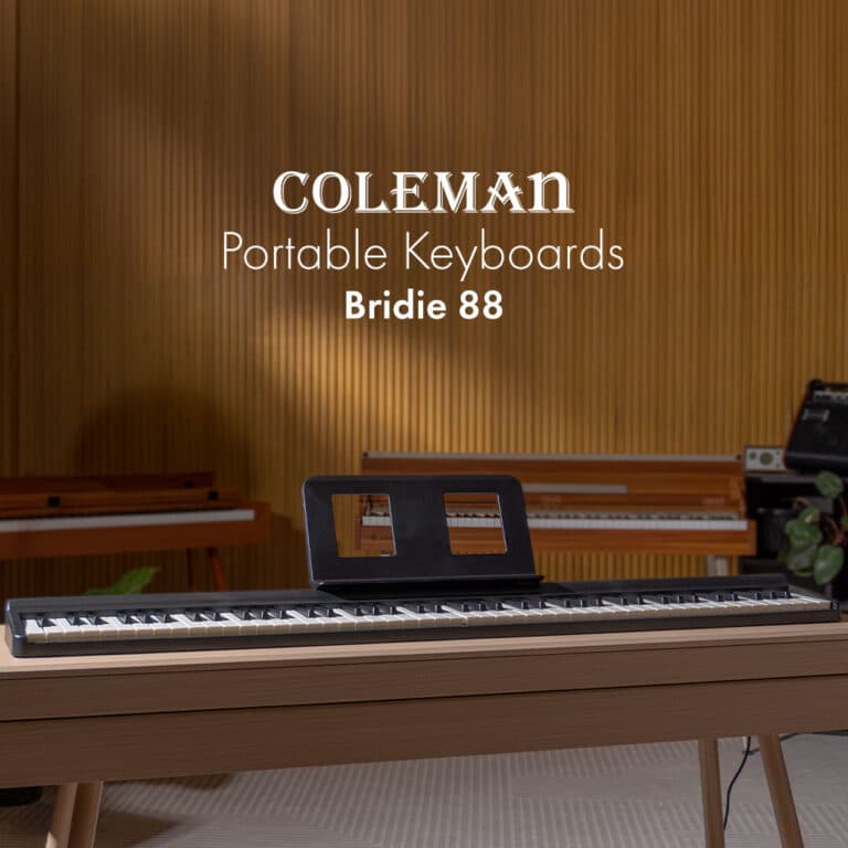 Coleman Birdie 88 portable keyboards ขายราคาพิเศษ
