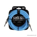 Ernie Ball Flex Instrument Cable 20FT Straight ฟ้า ขายราคาพิเศษ
