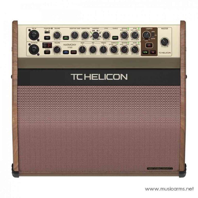 TC Helicon Harmony V100 Acoustic Amplifier ด้านหน้า ขายราคาพิเศษ