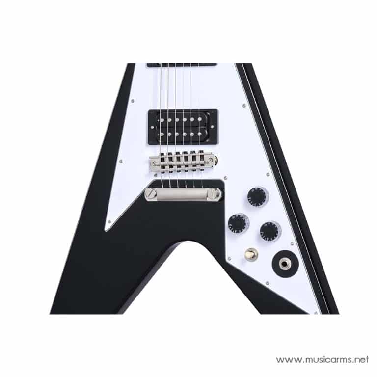 Epiphone Kirk Hammett 1979 Flying V Electric Guitar in Ebony control ขายราคาพิเศษ