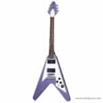 Epiphone Kirk Hammett 1979 Flying V Electric Guitar in Purple Metallic ขายราคาพิเศษ