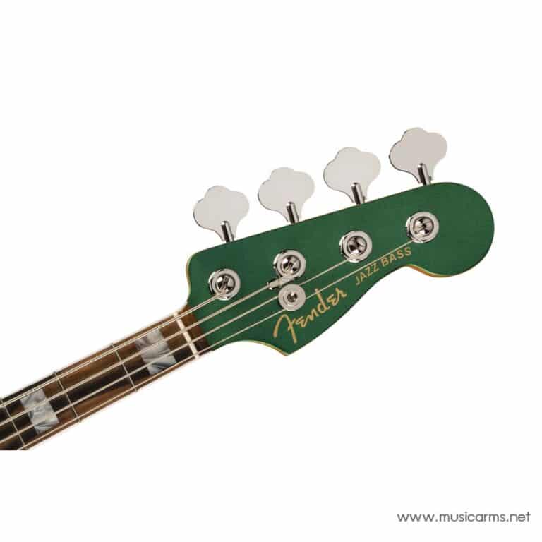 Fender American Ultra Jazz Bass Ebony Fingerboard Mystic Pine Green Limited Edition head ขายราคาพิเศษ