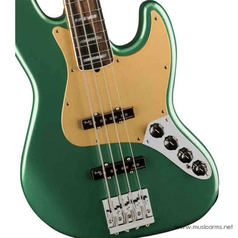 Fender American Ultra Jazz Bass Ebony Fingerboard Mystic Pine Green Limited Edition pickup ขายราคาพิเศษ