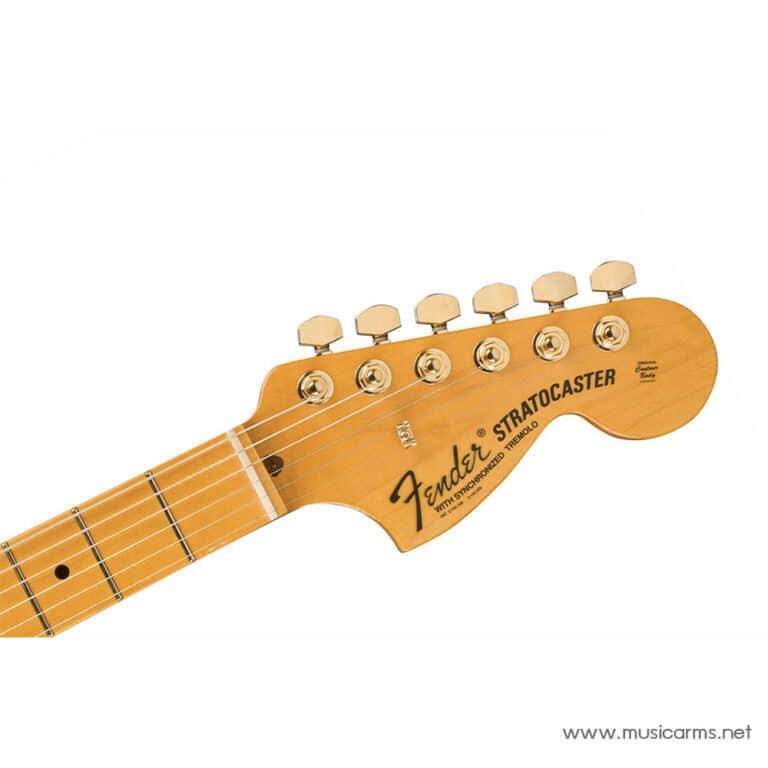 Fender Limited Edition Bruno mars Stratocaster head ขายราคาพิเศษ