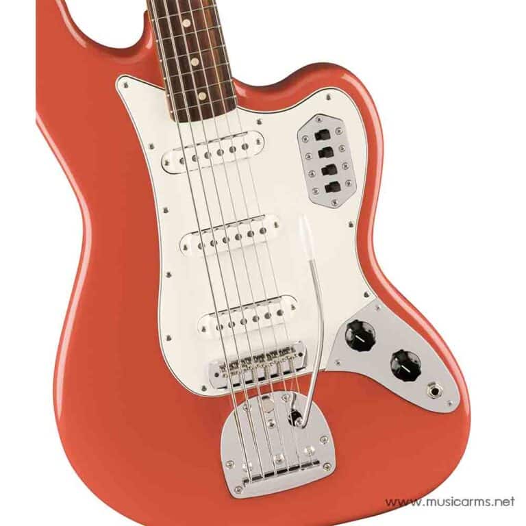 Fender Vintera II 60s Bass VI Fiesta Red pickup ขายราคาพิเศษ