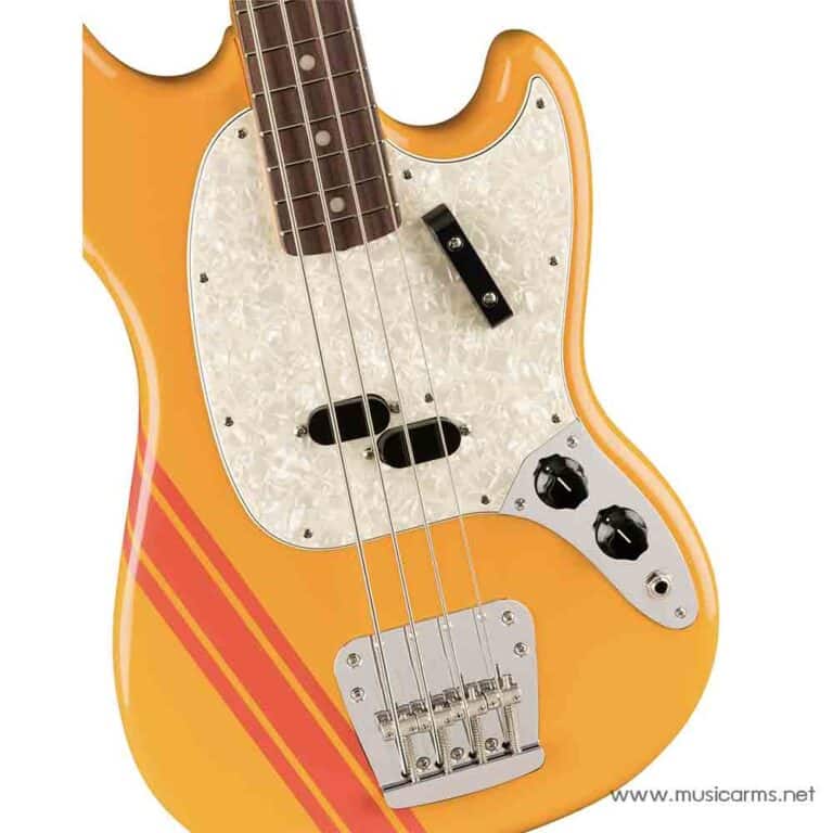 Fender Vintera II 70s Competition Mustang Bass Competition Orange pickup ขายราคาพิเศษ