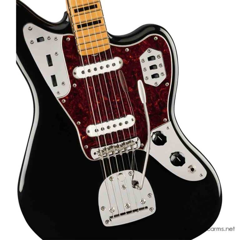 Fender Vintera II 70s Jaguar Black pickup ขายราคาพิเศษ