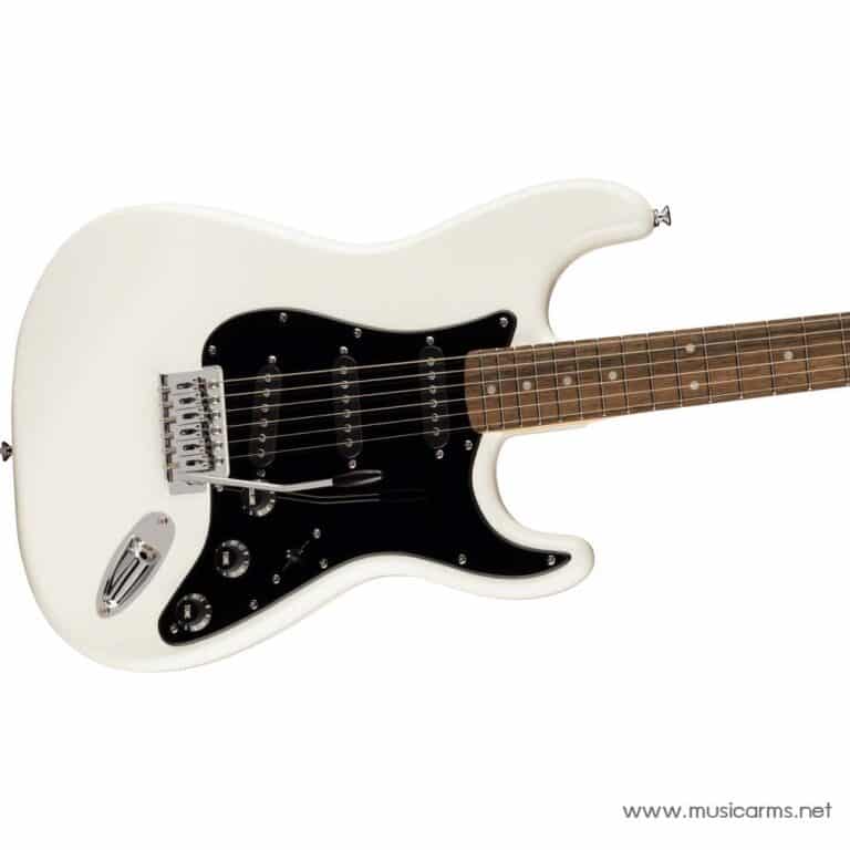 Squier FSR Sonic Stratocaster Black Pickguard Arctic White Limited Edition body ขายราคาพิเศษ