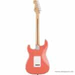 Squier FSR Sonic Stratocaster Maple Tahitian Coral Limited Edition back ขายราคาพิเศษ