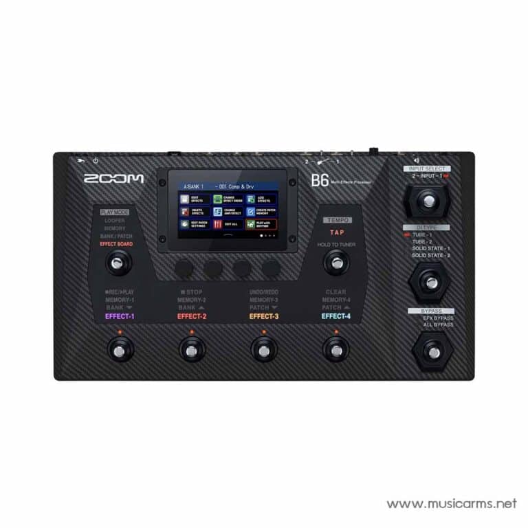 Zoom B6 Bass Multi Effects Pedal ขายราคาพิเศษ
