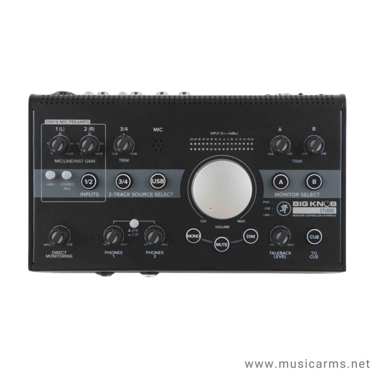 MackieBig Knob Studio+ monitor controller and audio interface ขายราคาพิเศษ