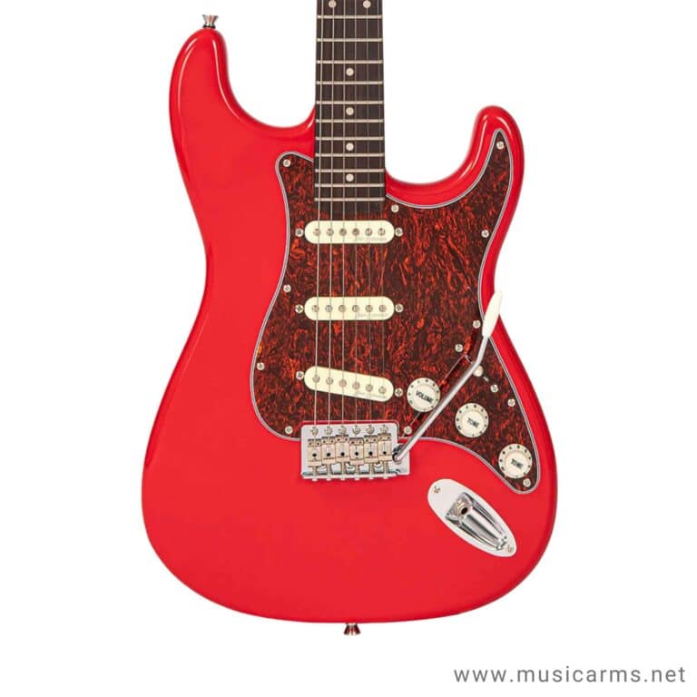 Vintage V60 Coaster Series Electric Guitar ~ Gloss Red ขายราคาพิเศษ