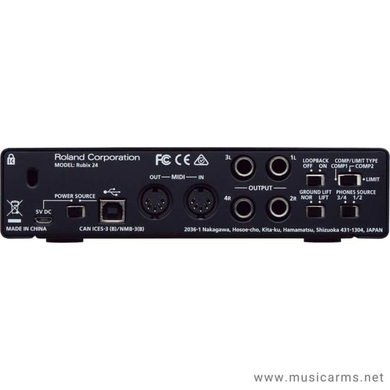Roland RUBIX24 USB Audio Interface ขายราคาพิเศษ