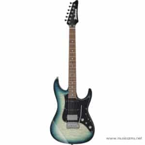 Ibanez AZ24P1QM Premium Electric Guitar in Deep Ocean Blonde