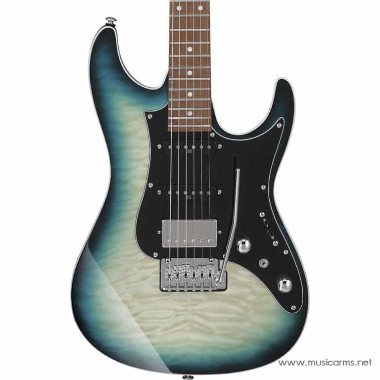 Ibanez AZ24P1QM Premium Electric Guitar in Deep Ocean Blonde body ขายราคาพิเศษ