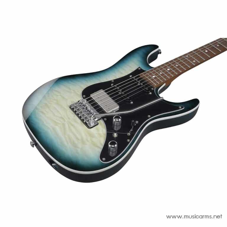 Ibanez AZ24P1QM Premium Electric Guitar in Deep Ocean Blonde pickup ขายราคาพิเศษ