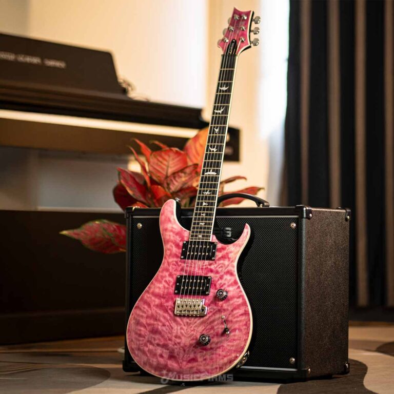 PRS SE CUSTOM 24 QUILT ชมพู ขายราคาพิเศษ