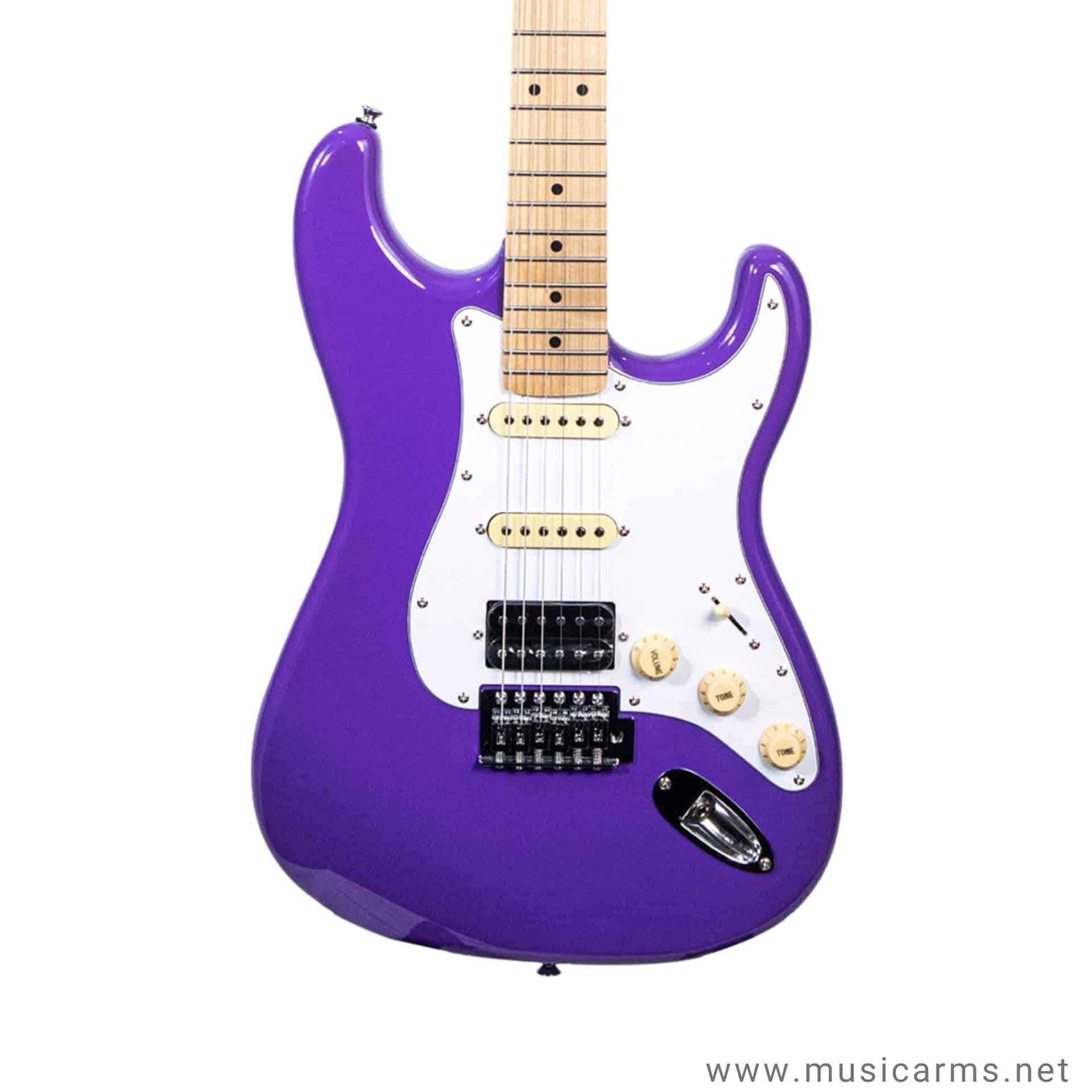 Soloqueen Strat SSS Maple - Lilac Purple 2
